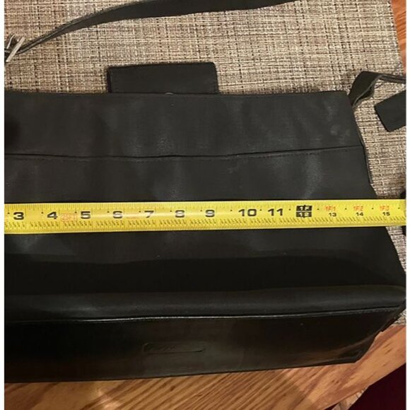 Vintage Y2K Coach Mercer nylon twill, leather shoulder bag, black - Picture 7 of 7